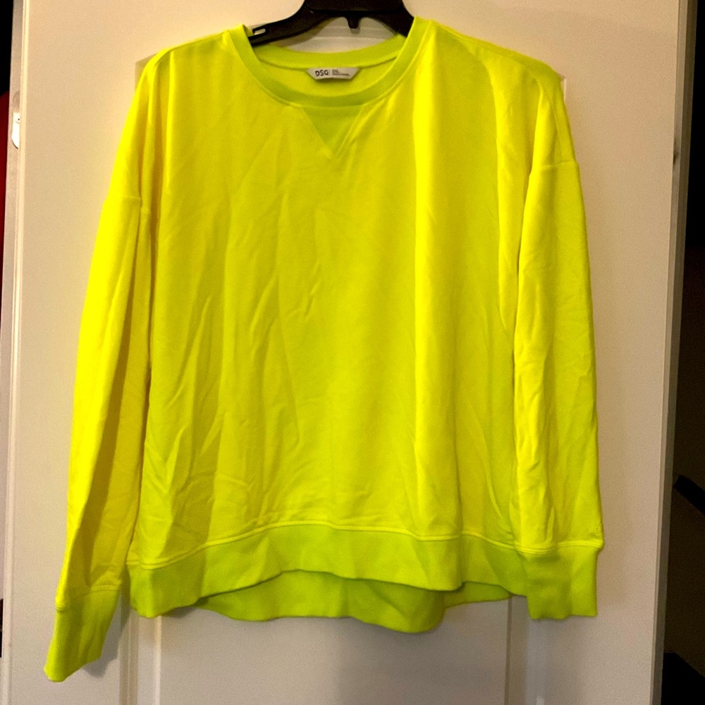 Womens plus size DSG Dicks sporting goods neon sweatshirt